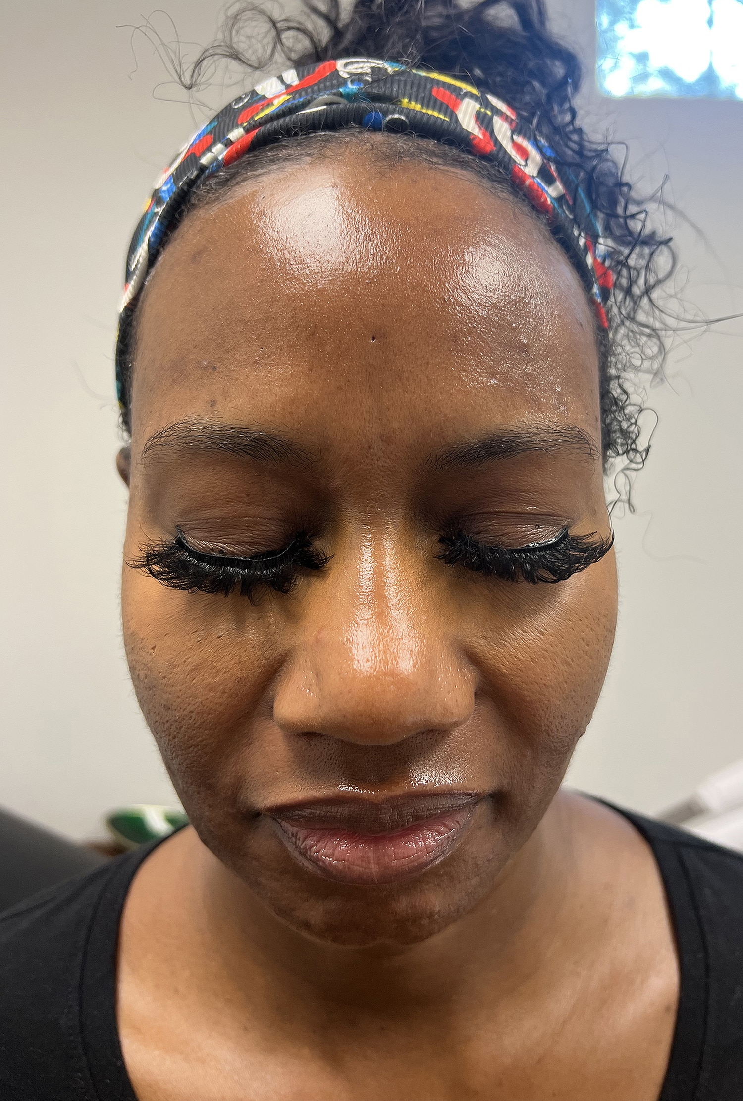 Before Image: Brow Sculpting + Henna - front