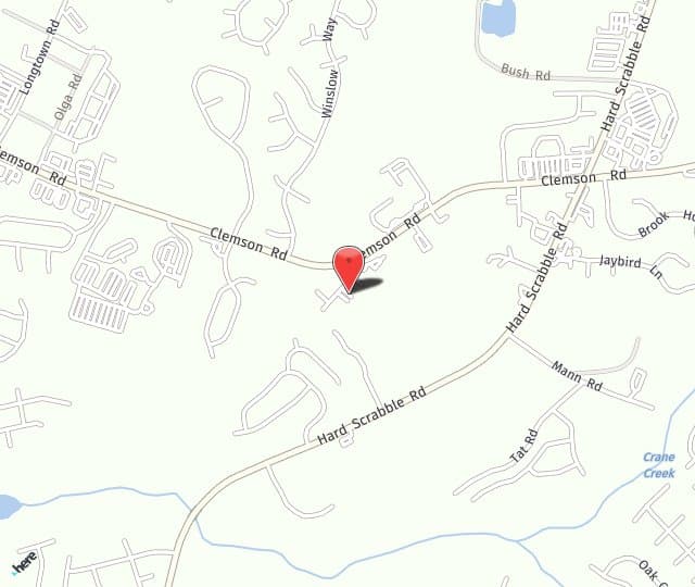 Location Map: 113 Barton Creek Court Northeast Columbia, SC 29229